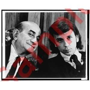  Comic Myron Cohen and Phil Spector 1965 Photo Picture 