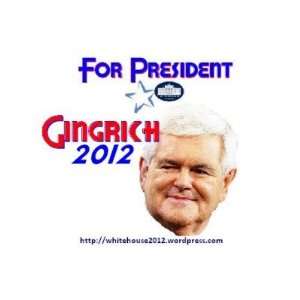  Newt Gingrich Campaign Buttons Arts, Crafts & Sewing