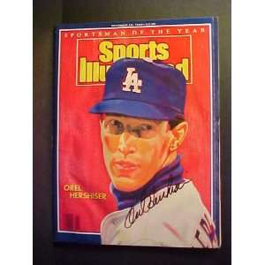 Orel Hershiser Los Angeles Dodgers Autographed December 19, 1988 