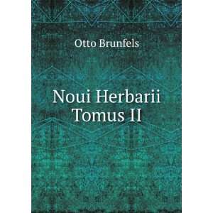  Noui Herbarii Tomus II Otto Brunfels Books