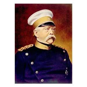  Otto Von Bismarck, Chancellor of Germany, known as the 