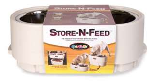 SNF 12B Store N Feed Adjustable Dog Feeder Dog Bowl Elevated
