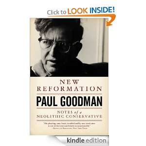 New Reformation Paul Goodman  Kindle Store