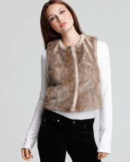 Juicy Couture Faux Rabbit Fur Vest  