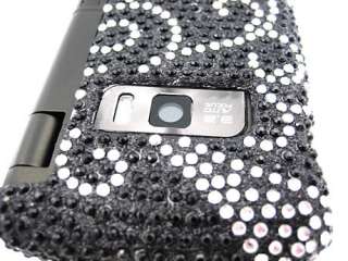   DIAMOND BLING CRYSTAL FACEPLATE CASE COVER LG ENV TOUCH VX11000  