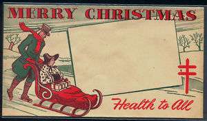 1948 Christmas Seals Booth Envelope  