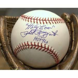 Phil Rizzuto Autographed Ball   Official Major League inscribed w HOLY 