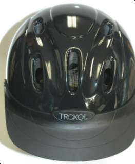Troxel Spirit Riding Helmet  Black   Large *NEW*  