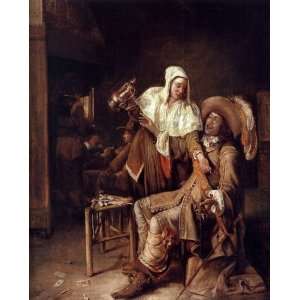 Hand Made Oil Reproduction   Pieter de Hooch   32 x 40 inches   The 