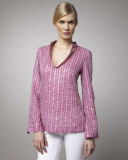 Stephanie Printed Tunic, Wild Orchid