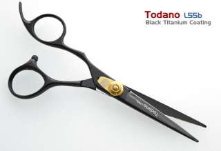 LEFT HANDED Hair Cutting Scissors Barber Scissor BLACK  