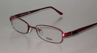 FENDI 769R Designer WOMEN Optical Eyeglass Rx Frame RED  