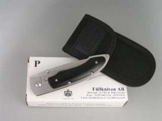 Fallkniven Knives Model P Black Micarta Scales  