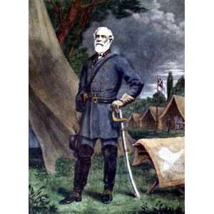  Brady   General Robert E Lee Hand Colored
