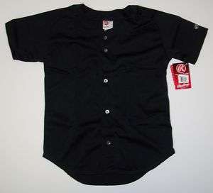 Rawlings WJ20 Black Ladies Softball Jersey  