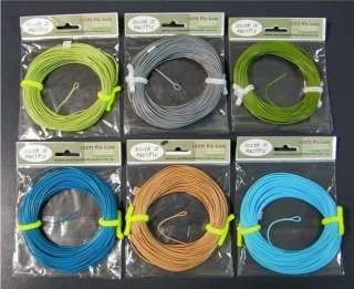 LOOPED END 100ft LINE 7wt   for fly fishing rod & reel  