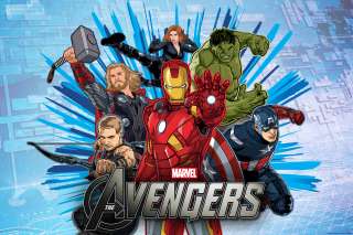 Disney Squinkies Marvel AVENGERS Movie Edition Set 10 pc Super Hero 