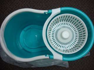   Spin Magic Mop & Bucket +2 mop heads As seen on Tv NO foot Pedal need