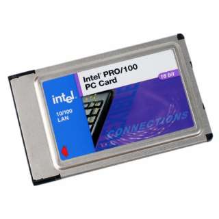 Intel 10/100 LAN 16 bit CardBus PC Card MBLA1600  