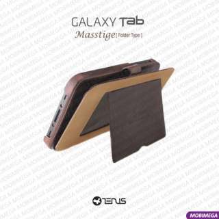 Zenus Leather Folder Case Samsung Galaxy Tab   Red  