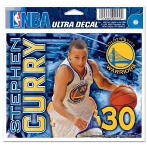 Stephen Curry   Golden State Warriors 5x6 Cling Decal