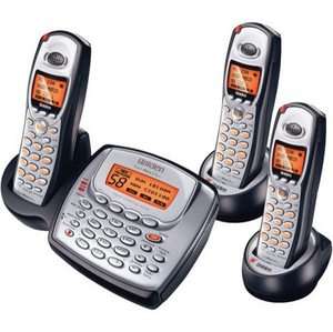 Uniden TRU8885 3 5.8 GHz Trio Single Line Cordless Phone  