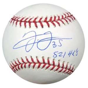  Signed Frank Thomas Baseball   521 HRs PSA DNA Sports 
