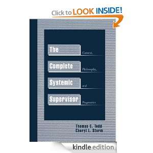   Complete Systemic Supervisor Thomas Todd  Kindle Store