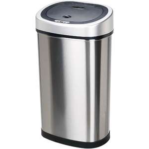 Motion Sensor Slim Touchless 13 Gallon Trash Can  