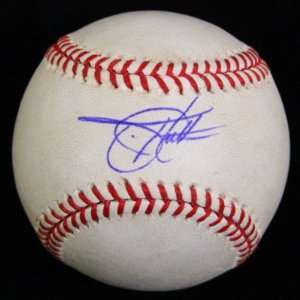 Todd Helton Autographed Ball   Oml Psa dna   Autographed Baseballs