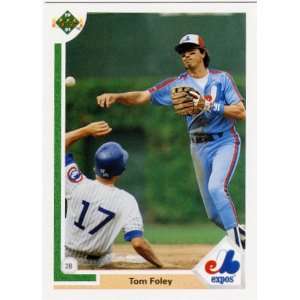  1991 Upper Deck #381 Tom Foley [Misc.]