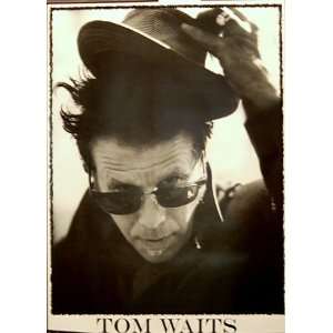 Tom Waits With Hat Xl Subway 38X53 Giant Poster