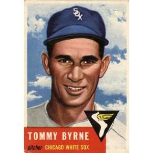 Tommy Byrne 1953 Topps Card #123   Chicago White Sox