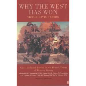    Why the West Has Won [Paperback] Victor Davis Hanson Books