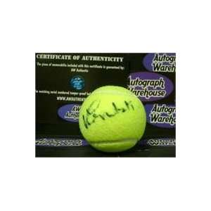 Vitas Gerulaitis autographed Tennis Ball