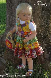 So Real Reborn Toddler Girl Bonnie by Linda Murray now Madelyn 30 