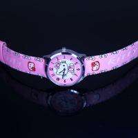 Pink HelloKitty Girls Children Crafts Quartz Wrist Watch, Y13 PK 