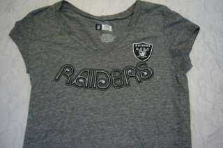 LADIES WOMEN NFL Apparel OAKLAND RAIDERS Football Jersey Shirt 50/37 