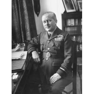  William Bishop Sitting at His Desk in His Study 