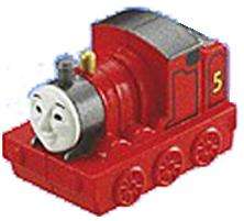 THOMAS THE ENGINE TRAIN & FRIENDS PULL GO TWIST JAMES  