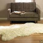 CLASSIC IVORY FAUX FUR SHEEPSKIN RECTANGLE RUG 5X7 NEW items in ecofo 