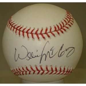 Willie McCovey Autographed Baseball   Autographed Baseballs