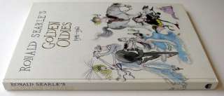 RONALD SEARLES GOLDEN OLDIES 1941 1961 HCBook  