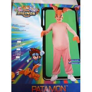    DIGIMON Patamon Childs Costume Size Small 4 5 Toys & Games