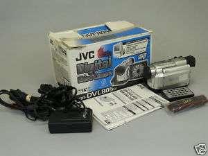 JVC GR DVM805u digital video camera  Minty/Box  