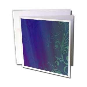   in Purple and Green   Greeting Cards 12 Greeting Cards with envelopes