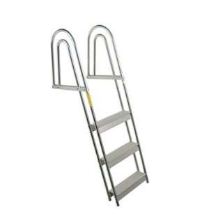  Garelick 15350 5 Step Aluminum Dock Pontoon Ladder Sports 