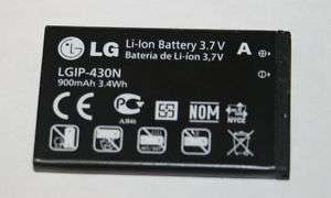 OEM LG Prime GS390 Remarq LX370 Lyric Battery LGIP 430N  