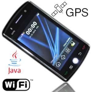 Unlocked GPS GSM Quad Band Wifi TV Cell Phone F035 B  