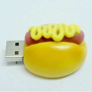  4GB Cool Hot Dog style USB flash drive